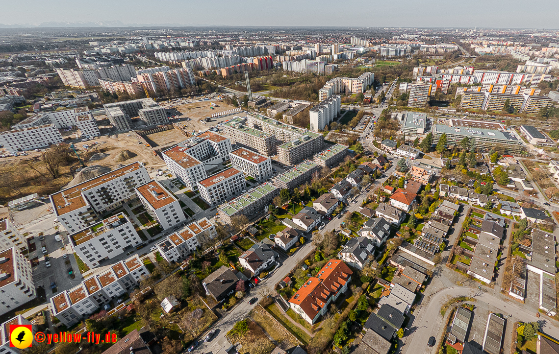 22.03.2023 - Baustele und Wohnanlage Alexisquartier